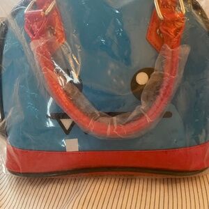 Loungefly blue monster so so happy purse Mint